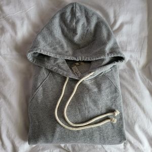 NWT Madewell Terry Relaxed Raglan-Sleeve Sweatshirt Hoodie, sz. XS